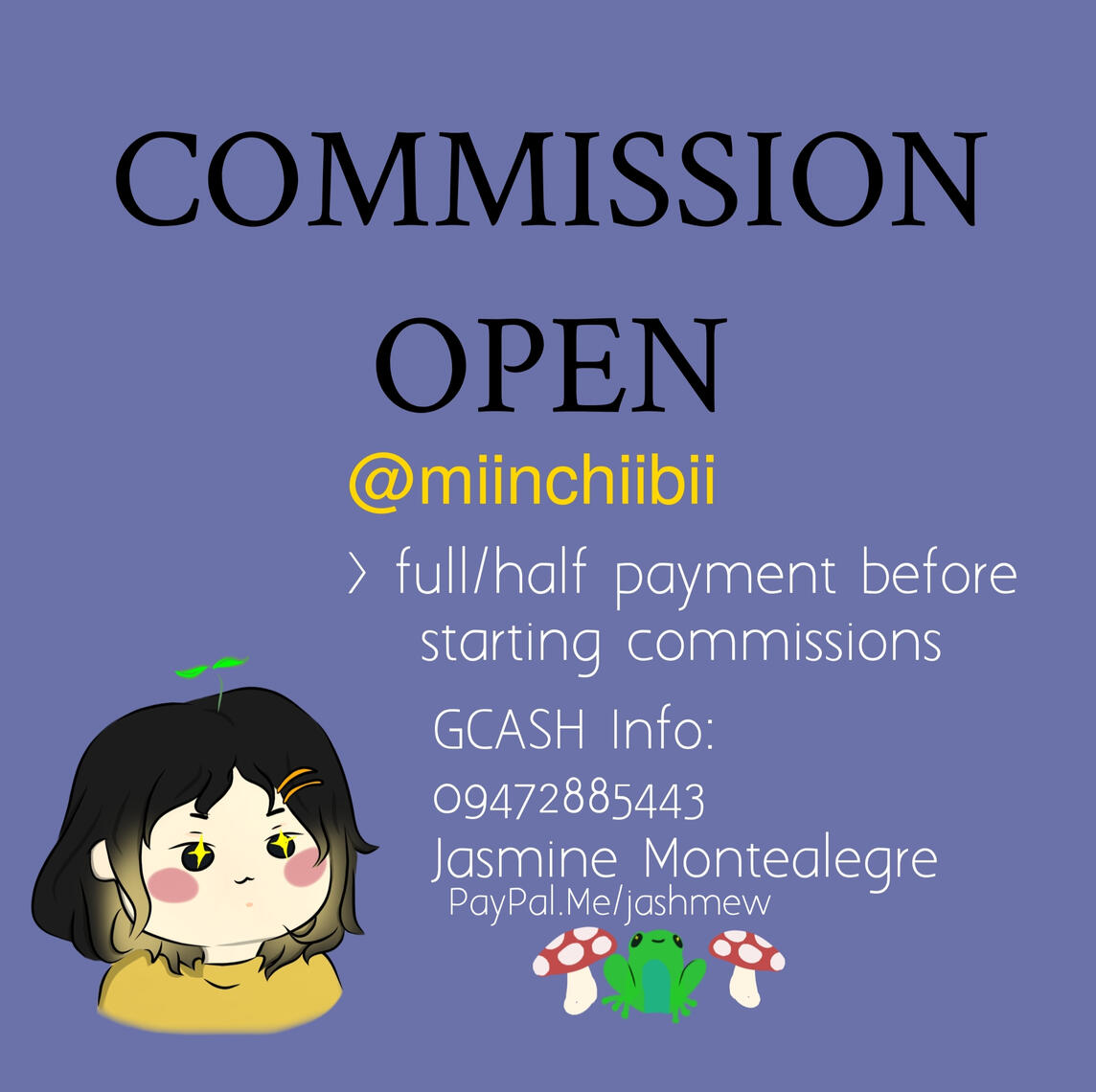 Commissions Open